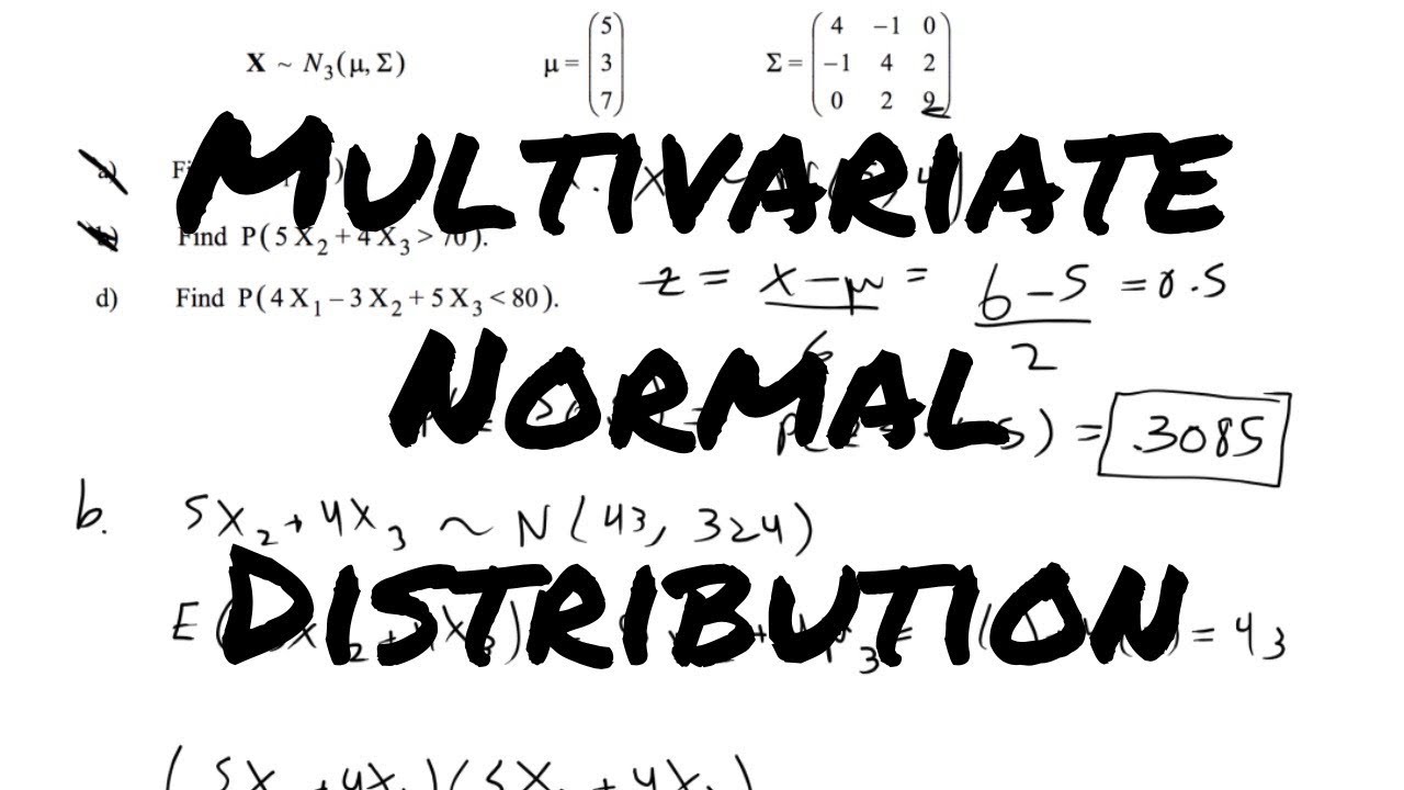 Multivariate Normal Distribution | Probabilities