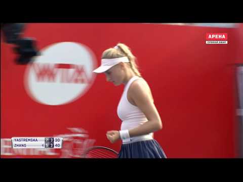 0-40 down? No problem for 18y/o Dayana Yastremska 🇺🇦🎾