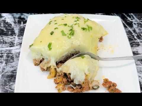 HACHIS PARMENTIER sans four entièrement à la poêle 👩🏻‍🍳 Énorme gain de temps !