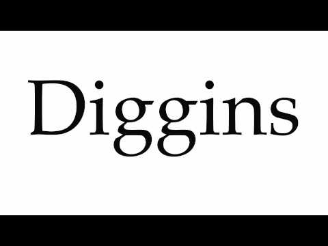 How to Pronounce Diggins