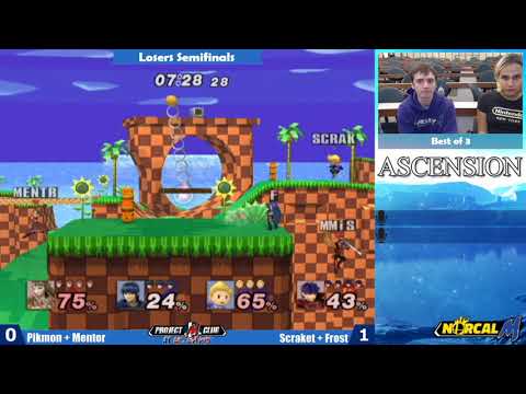 "Ascension 11/30/19" - Pikmon+Mentor (Ike+Zelda) v. Scraket+Frost (Lucas+Marth) - Losers Semis