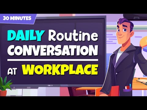 30 Minutes with 30 Dialogues to Improve English at Workplace | Business English Conversation