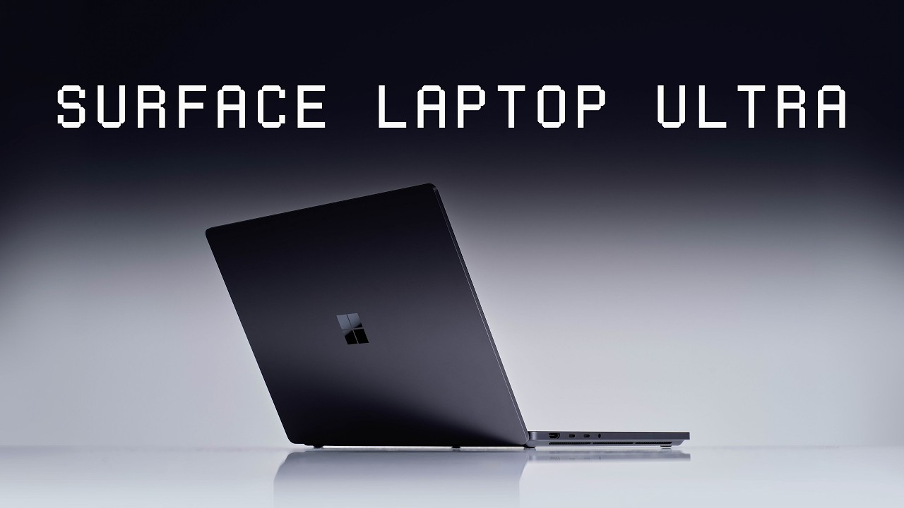Surface Laptop Ultra | Stepping into the future - YouTube
