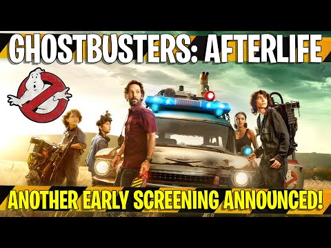 Another early screening of Ghostbusters: Afterlife has been announced!