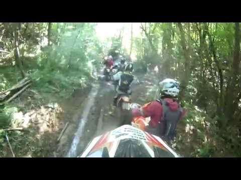 Enduro sul Calvario [ONBOARD Husqvarna WR 125]
