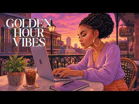 Golden Hour Vibes | Soft Sunset Beats for Steady Productivity
