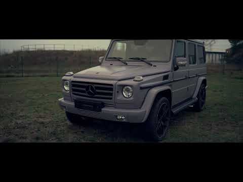 Mercedes G55 wrapped in PWF Custom Color Matt Nardograu