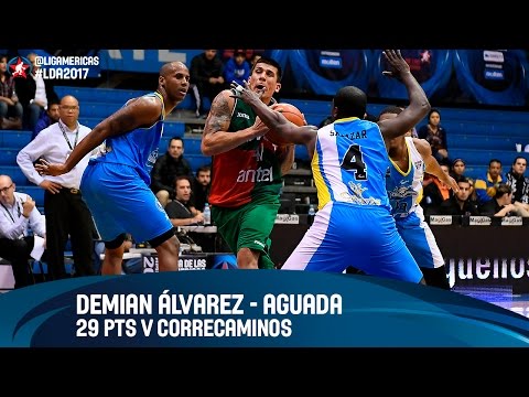 Demian Alvarez 29 PTS vs Correcaminos - DIRECTV Liga de las Américas 2017