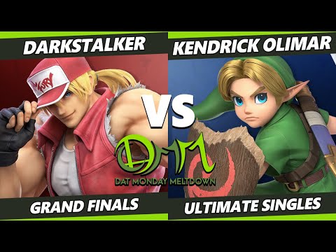 DAT Monday Meltdown 235 GRAND FINALS - Darkstalker (Terry) Vs. Kendrick Olimar (Young Link) SSBU