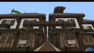preview picture of video 'Minecraft Přístavní město Gerot'