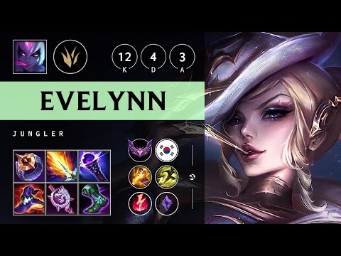 Evelynn Jungle vs Hecarim - KR Master Patch 25.06