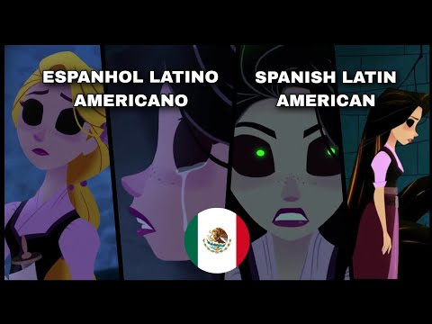 Latin Spanish {Las aventuras enredadas de Rapunzel} Tangled Adventure / Hurt Incantation.