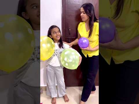 amaira k balloon fod diye😝😜 #thegeetagurjar #shorts