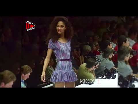 MISSONI Spring Summer 1991 Milan 4K - Canale Moda