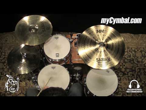 Sabian 16" HH Medium Crash Cymbal - Brilliant (11608B-1122914G)