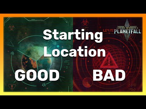 Age of Wonders: Planetfall Guide - Creating new worlds | Advanced options and Starting Location