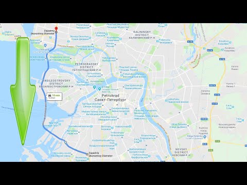 Western High-Speed Diameter in Saint-Petersburg. Part 2 — way back.