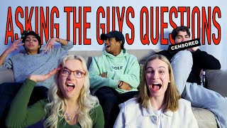 ASKING COLLEGE GUYS QUESTIONS GIRLS ARE TOO AFRAID TO ASK | Jasmine M