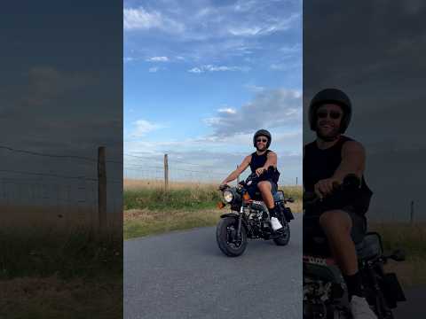 The 150cc Honda Dax is too much fun 🤩 #hondadax #builtnotbought