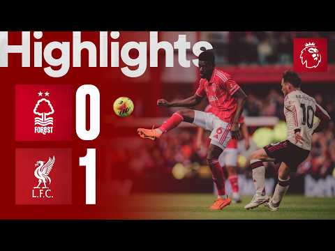 Nottingham Forest 0-1 Liverpool | Premier League Highlights 🎬