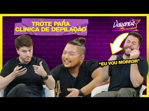 TODO MUNDO MORREU DE RIR COM DOIS TROTES DO DANIEL ZUKERMAN!