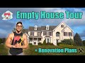 WE BOUGHT A HOUSE! || Empty House Tour + (Hefty) Renovation Plans