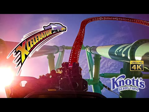 Back row point of view footage of Xcelerator