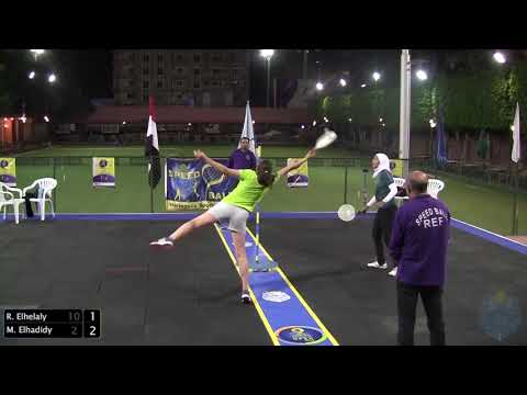 Roaa Elhelaly VS Menna Elhadidy - Speedball Heliopolis Open 2018 - Women's Quarter Final