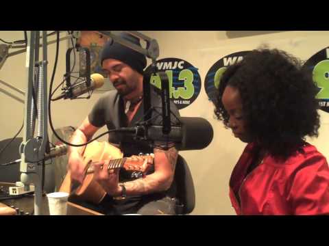 Michael Franti, FrantiV: Michael and Cherine sing "Say Hey (I Love You)" on 94.3 WMJC - 9.2.09