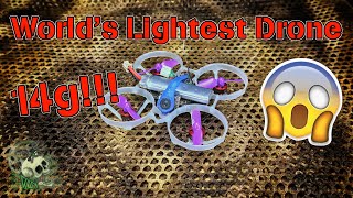World's lightest FPV DroneTinywhoop Brushless Moblite 6 7 mobula hummingbird acrobee meteor 65 75 85