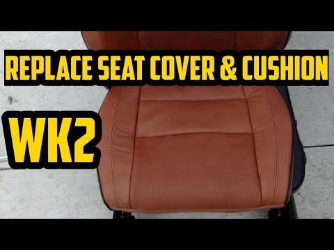 How To: Replace Jeep Grand Cherokee Leather Seat Cover | Cushion | Heat Cooling Pad