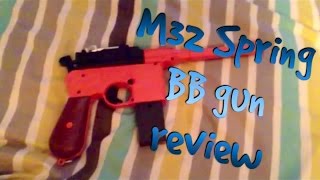 M32 Spring BB gun unboxing and review