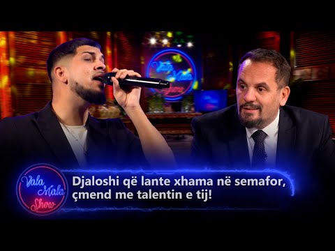Djaloshi që lante xhama në semafora, bëhet super këngëtar!! - Gani Raketa e kall në ValaMalaShow