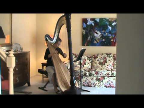 Claude Debussy's First Arabesque for Harp