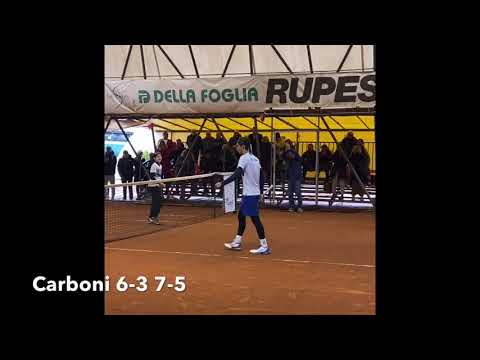 HIGHLIGHTS LORENZO CARBONI (Tc Italia) - CORENTIN DENOLLY (Canottieri Casale) - Serie A1 2022