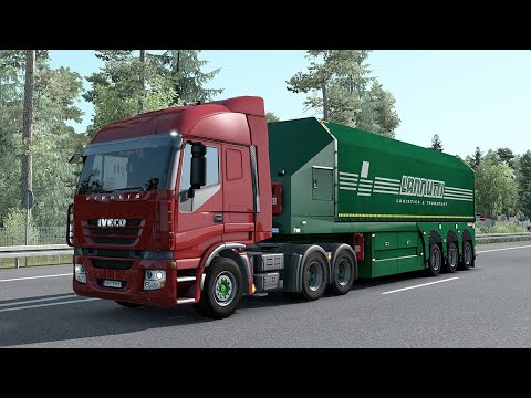ETS2 1.39 - Euro Truck Simulator 2 - Iveco Stralis - Promods 2.51- Praga (CZ) to Frankfurt (D)