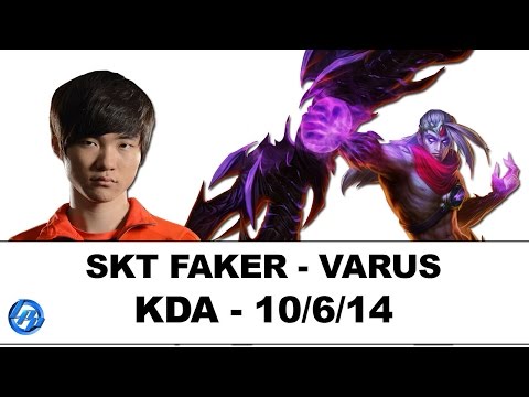 SKT Faker - Varus vs Vel'Koz - Kr SoloQ