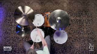 Video thumbnail for Sabian 18" HHX Studio Crash Cymbal - 1325g (11806XN-1030619J) by Memphis Drum Shop