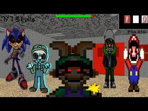 Luigi Fan Exe's Basics - Baldi's Basics V1.4.1 Mod