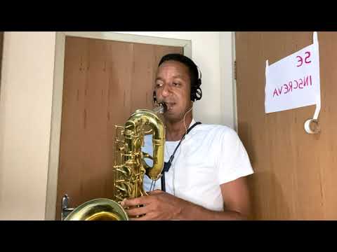 VERDE E BRANCO - SAX BARÍTONO