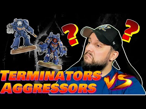40K TERMINATORS CONTRE AGGRESSORS QUI GAGNE ?