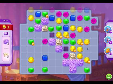 HomeScapes Level 3614 no boosters (12 moves)