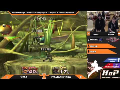 [End the Paign] ORLY (Falcon) vs. ITALIAN N1NJA (Link) PM Loser's Quarters