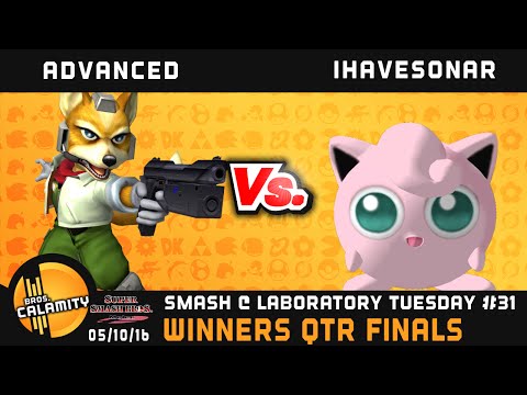 S@LT #31 | Advanced (Fox) vs IHaveSonar (Jiggs) - Winners Qtr Finals - SSBM