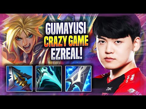GUMAYUSI CRAZY GAME WITH EZREAL! - T1 Gumayusi Plays Ezreal ADC vs Xayah! | Season 2022