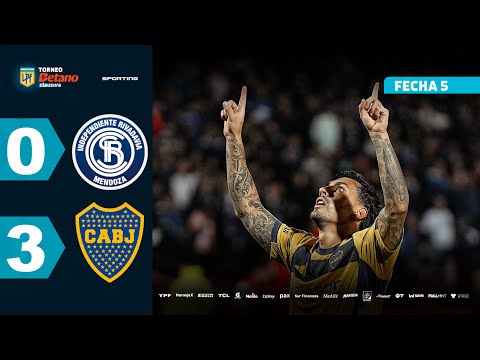 INDEPENDIENTE RIVADAVIA 0 - 3 BOCA | Resumen del partido | #TorneoBetano Clausura 2025