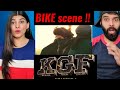 BIKE FIGHT SCENE REACTION ! | KGF | Yash | Srinidhi Shetty | Prashanth Neel | REVIEW!