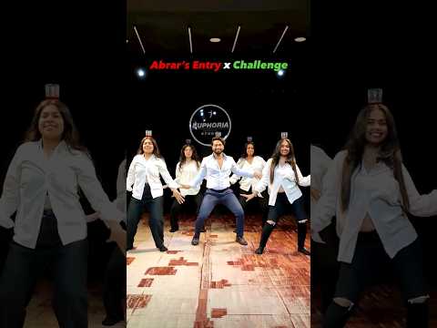 Abrar's Entry Dance Challenge 🍷 | Jamal Jamaloo | DC : Sonu Joseph | The Euphoria Studio #dance