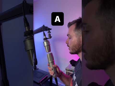 Which one is which? Comment below 👇 #u87 #tlm103 #vintagemics