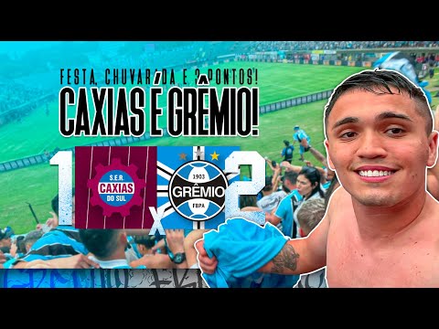 CAXIAS 1x2 GRÊMIO - FESTA TRICOLOR NA SERRA GAÚCHA!